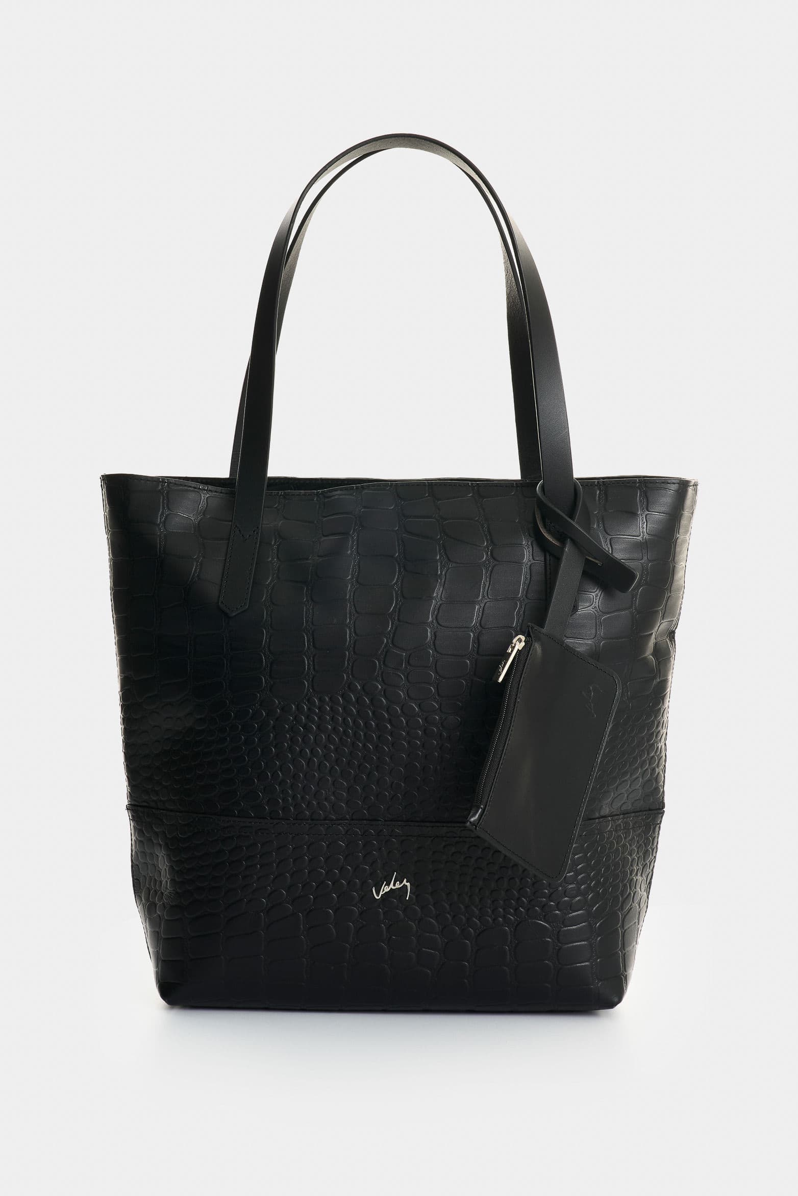 Shopping de cuero grabado para mujer Verona