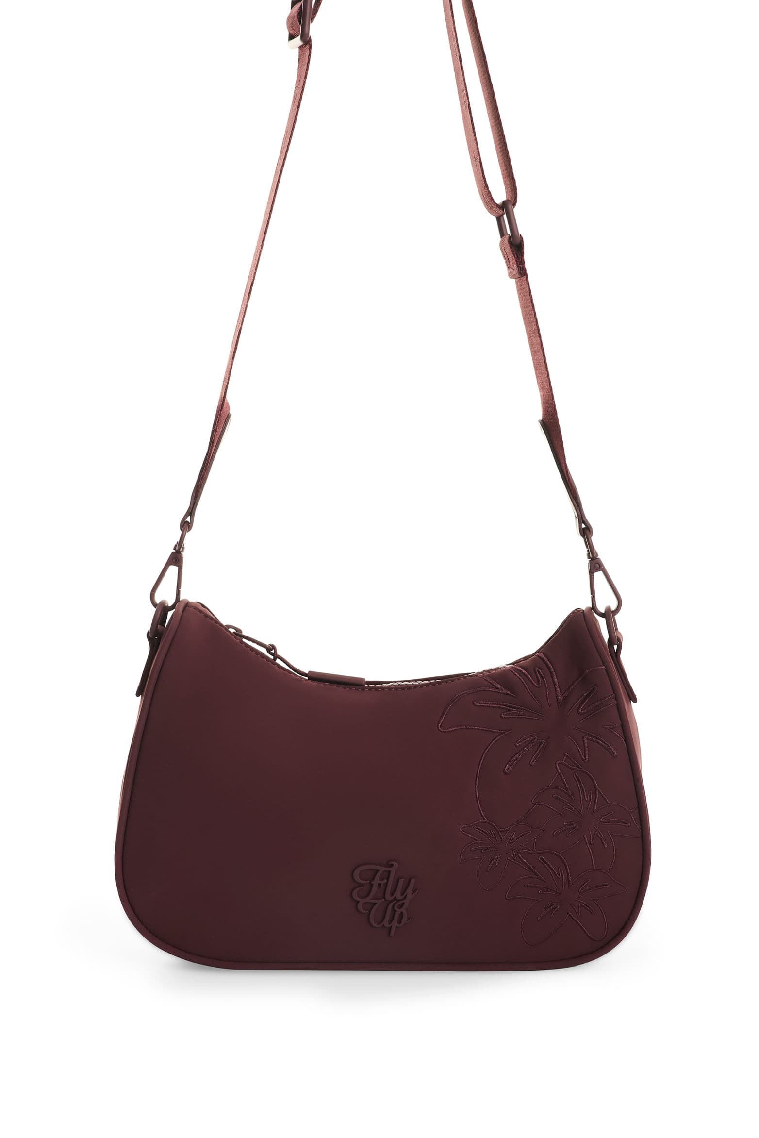 Baguette en lona para mujer Astra floral