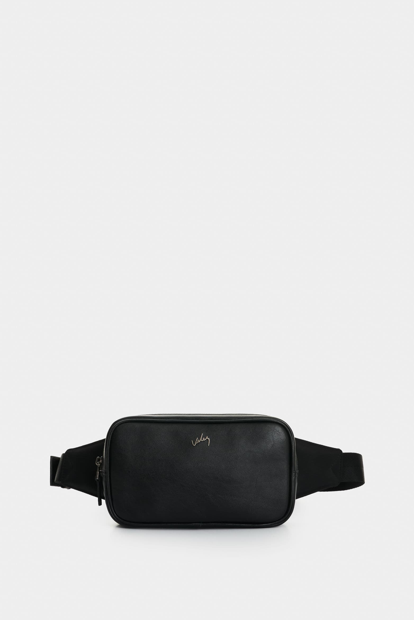 Riñonera silueta cuadrada de cuero para hombre Hazel