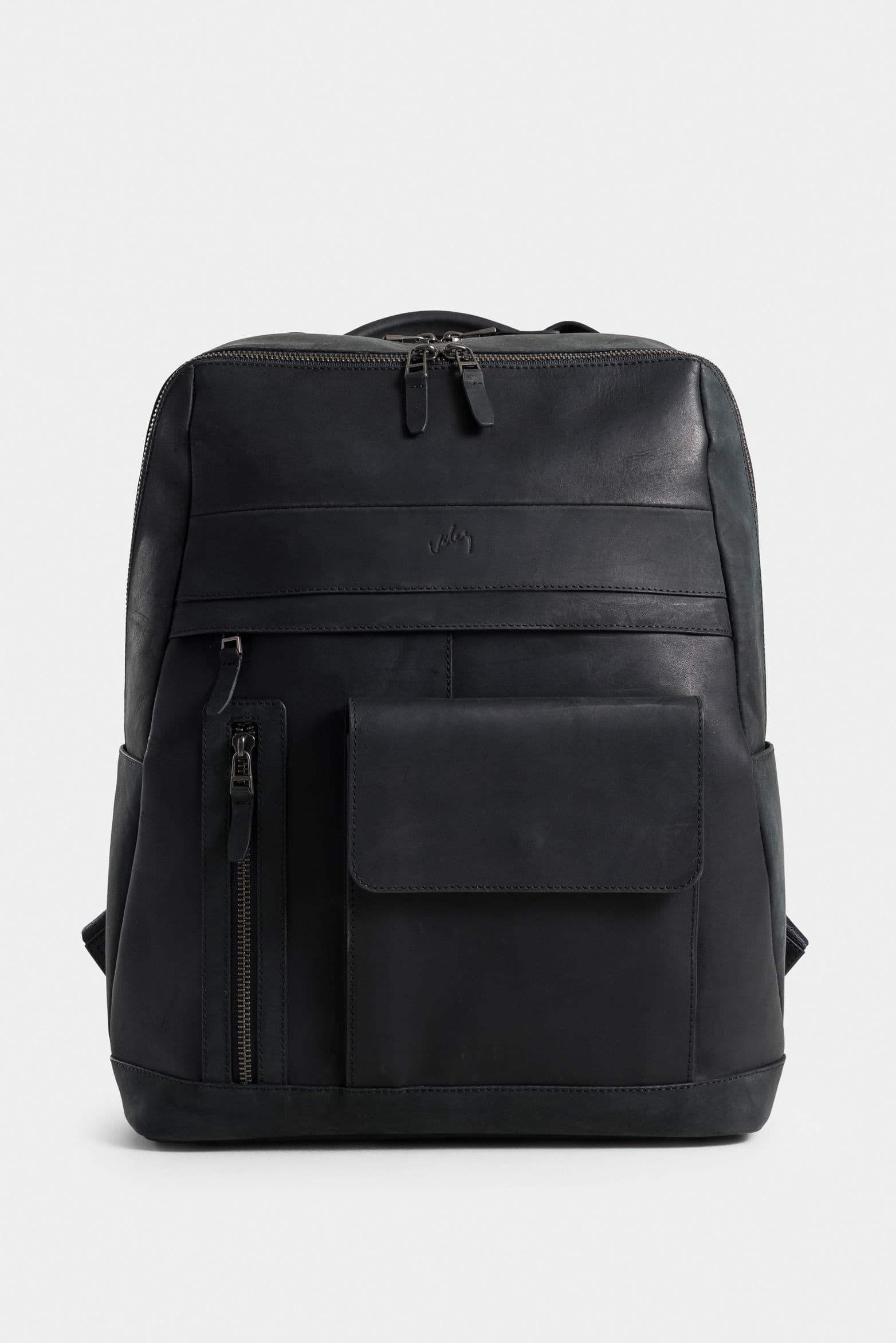 Morral pekin de cuero para hombre estilo clásico