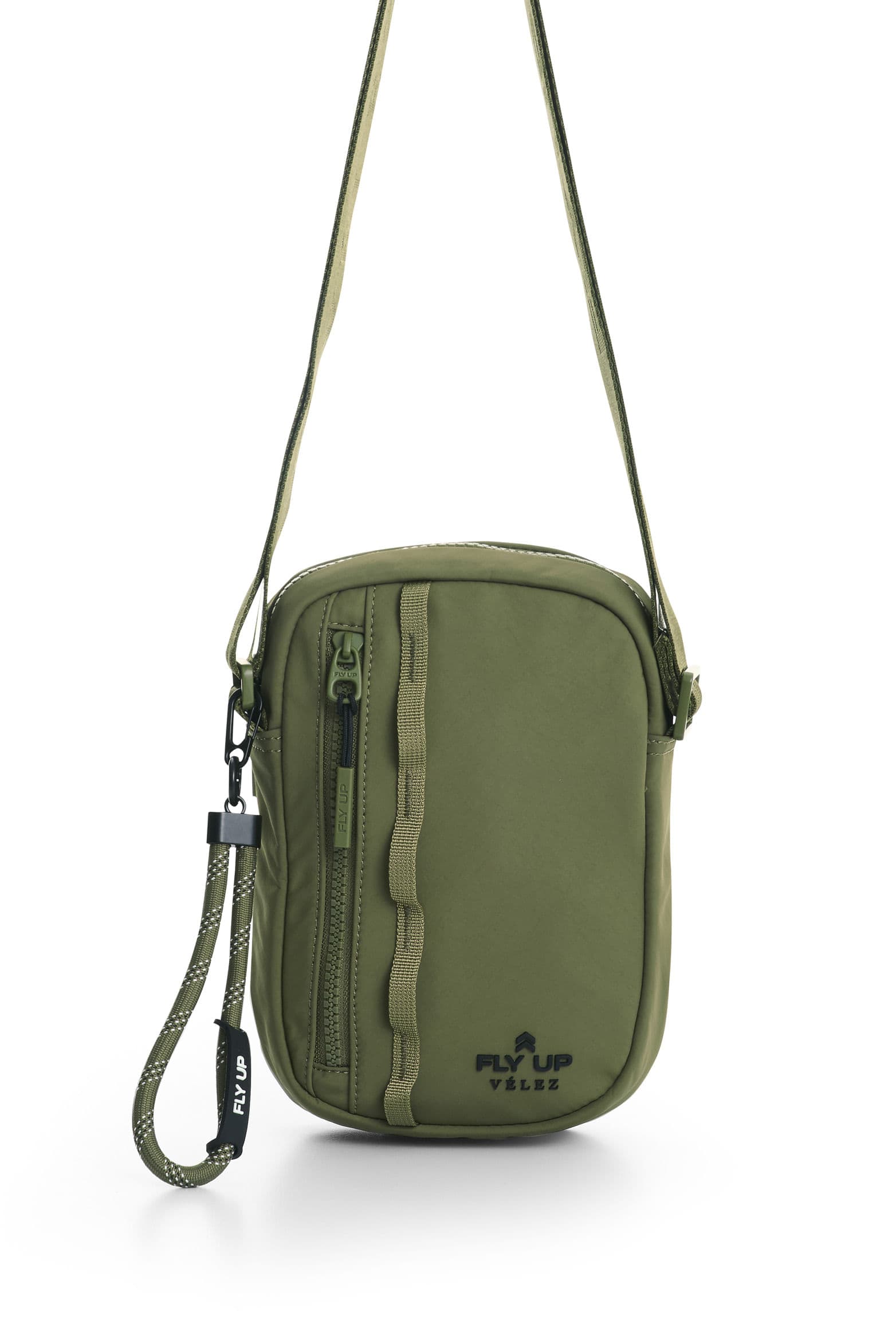 Bandolera de Lona Check para hombre Fly Up