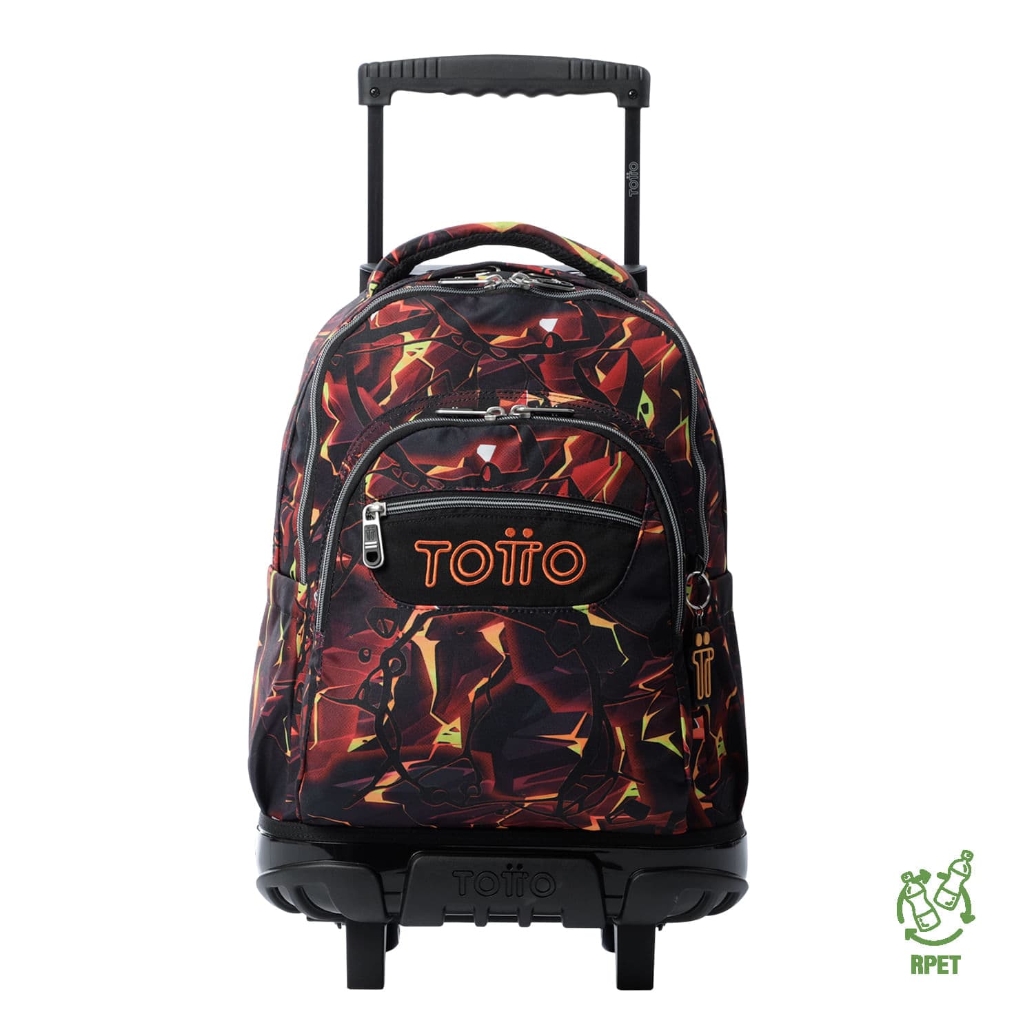 Morral Ruedas Niño Porta PC 15.4" Bomper Renglon Gris