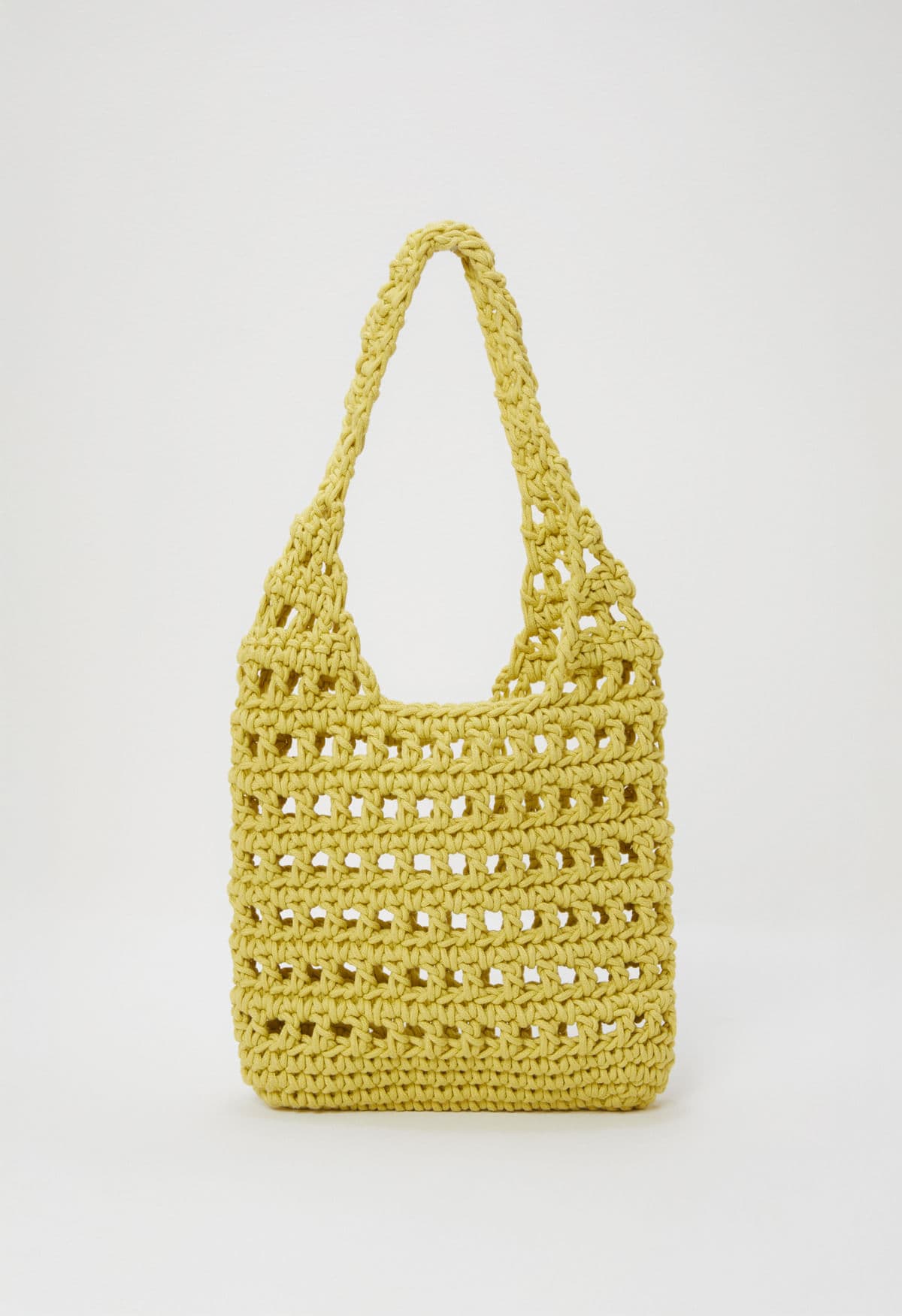 Bolso de hombro en crochet