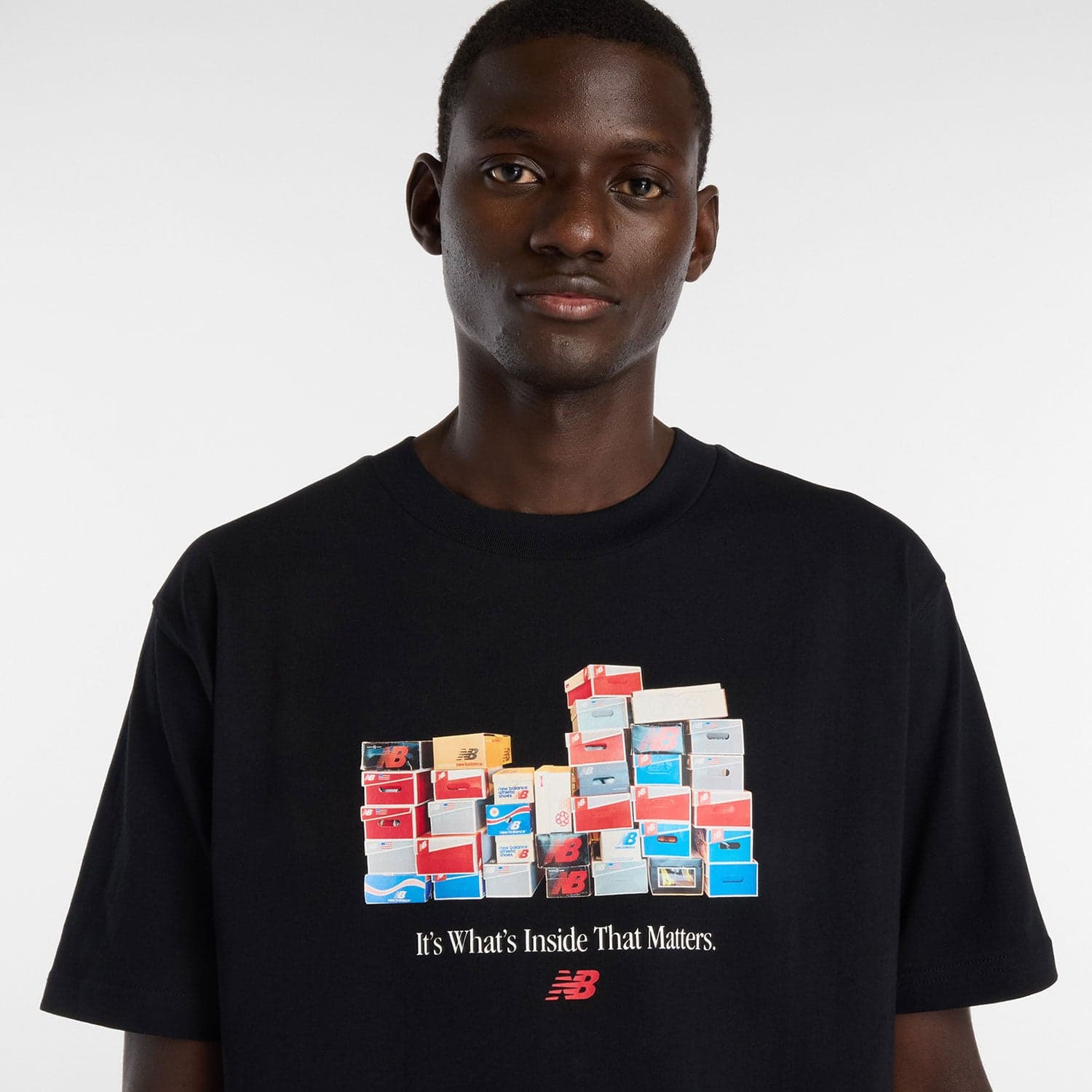 Camiseta New Balance Boxes Hombre
