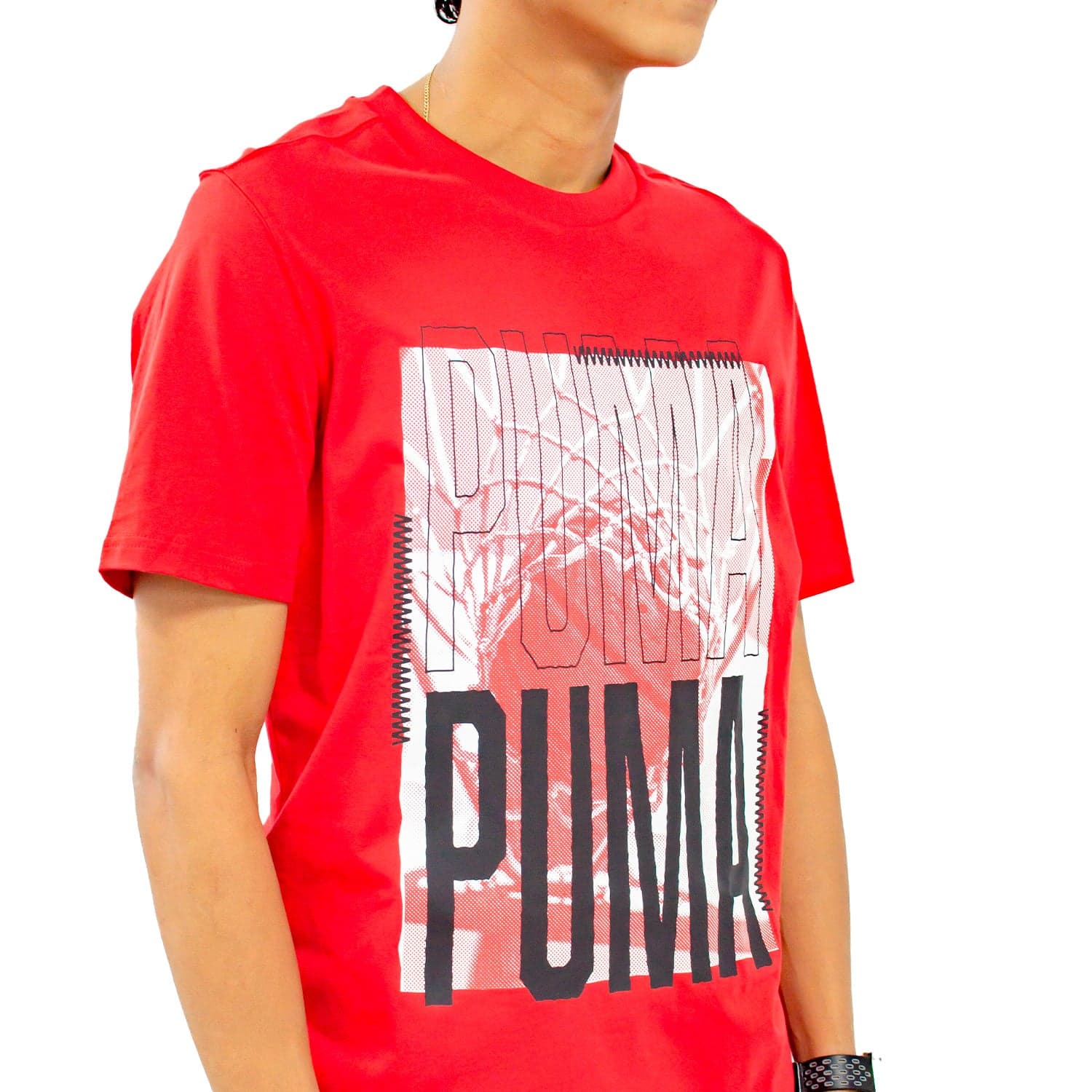 Camiseta Puma Ess Logo Tee Hombre